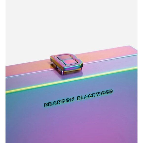 NWT Brandon Blackwood Slim Clutch- Iridescent - Picture 3 of 13